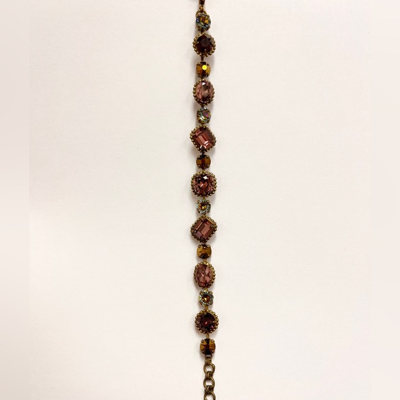 Sorrelli Mahogany  Dahlia Tennis Bracelet - Picture 4 of 11